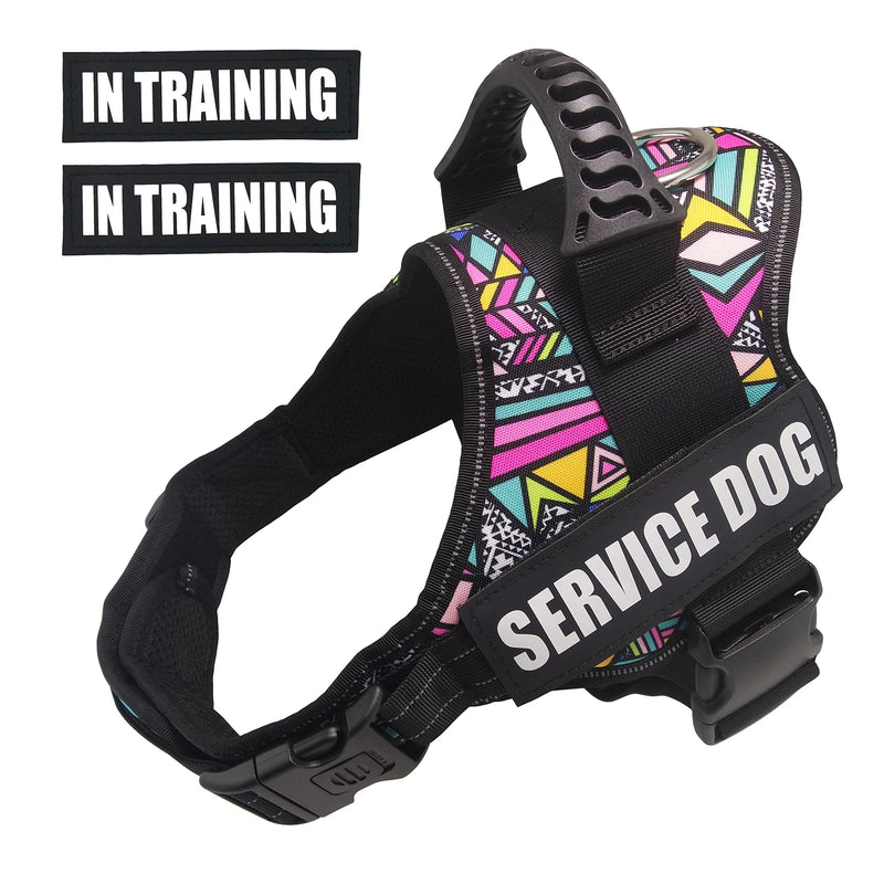 Favorite Pet Dog Harness Service Dog And Emotional Support Harness Vest With Removable Reflective Patches For Large Medium Puppy