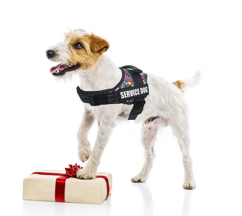 Favorite Pet Dog Harness Service Dog And Emotional Support Harness Vest With Removable Reflective Patches For Large Medium Puppy