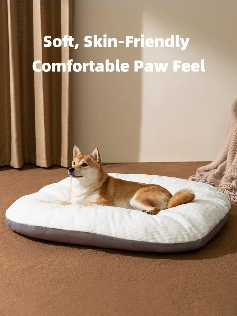 Large Dog Sofa Bed Warm Pet Nest Kennel For Medium Large Dog Cat bed Thicken Soft Cushion Removable Washable Dog Sleeping Mat