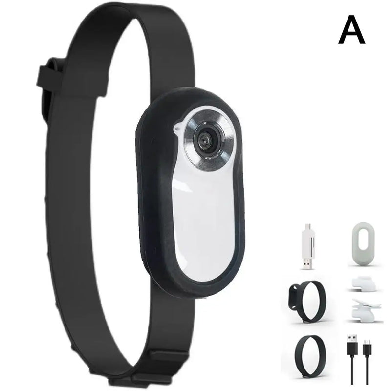 Câmera de Coleira Cat Collar Camera For Pet Cameras & Monitors With 170 Wide Angle Lens Mini Portable Stable Sport Action Body Camera With Video